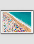Ipanema Beach Aerial – Colour & Crowd Print Tidaltones