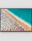 Ipanema Beach Aerial – Colour & Crowd Print Tidaltones