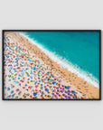 Ipanema Beach Aerial – Colour & Crowd Print Tidaltones