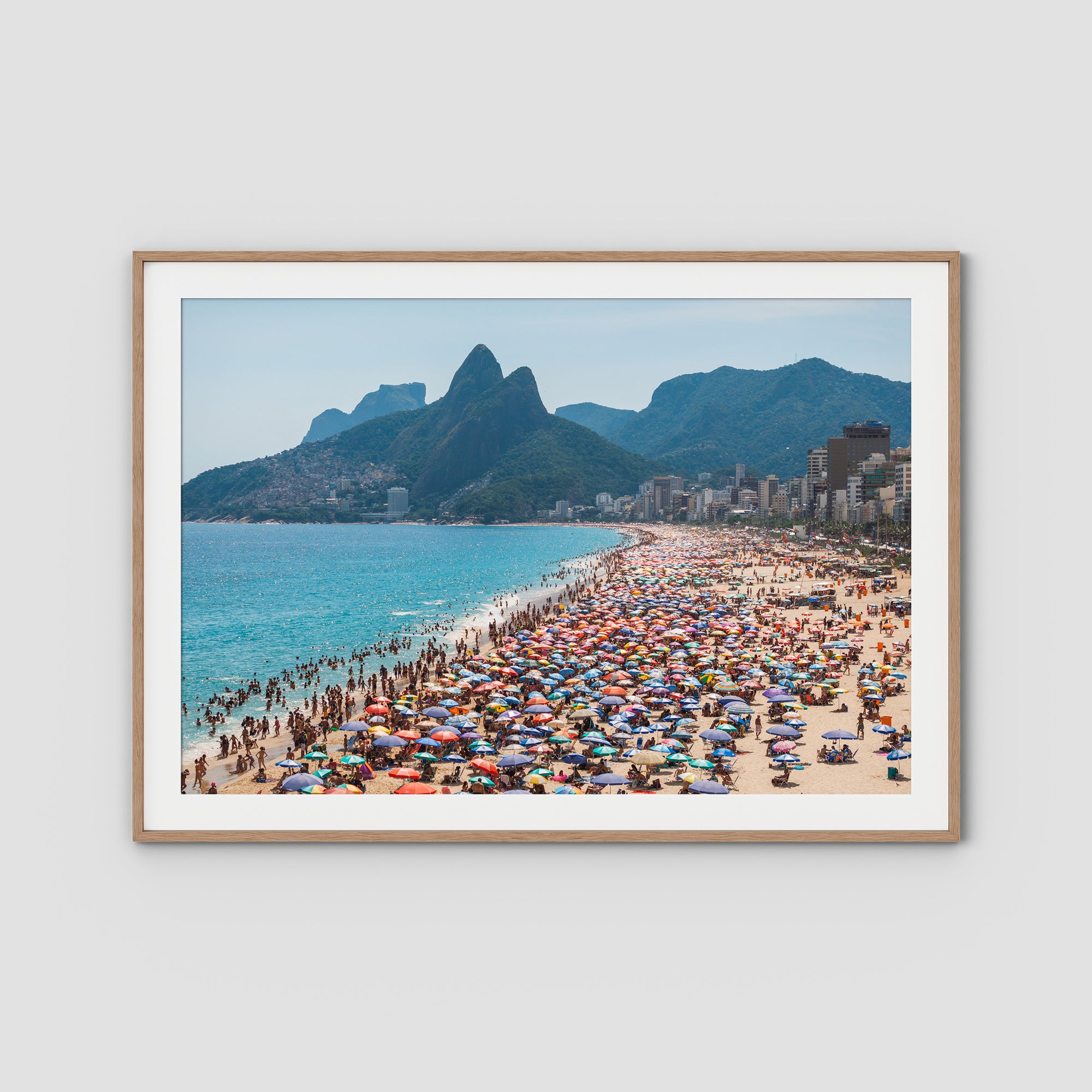 Ipanema Beach – Iconic Rio Summer Day Print Tidaltones