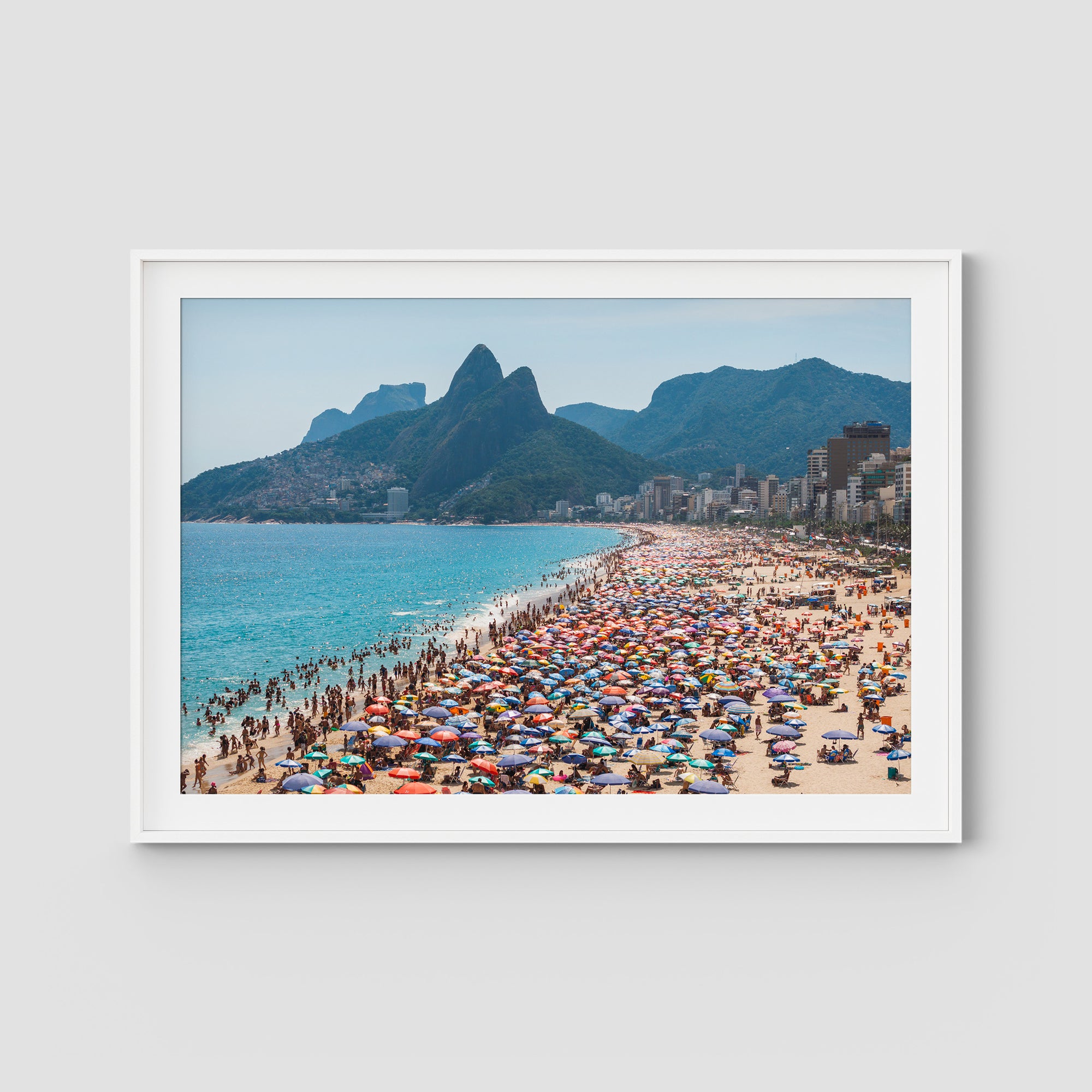 Ipanema Beach – Iconic Rio Summer Day Print Tidaltones