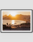 Ipanema Sunset – Golden Hour in Rio Print Tidaltones