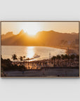 Ipanema Sunset – Golden Hour in Rio Print Tidaltones