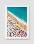 Ipanema Beach Aerial – Colour & Crowd Print Tidaltones