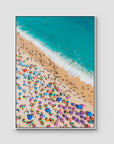 Ipanema Beach Aerial – Colour & Crowd Print Tidaltones