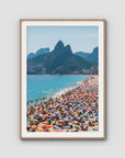 Ipanema Beach – Iconic Rio Summer Day Print Tidaltones