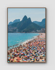 Ipanema Beach – Iconic Rio Summer Day Print Tidaltones