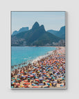 Ipanema Beach – Iconic Rio Summer Day Print Tidaltones