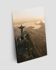 Christ the Redeemer – Sunrise over Guanabara Bay Print Tidaltones