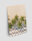 Calçadão de Copacabana – Iconic Sidewalk & Palms Aerial Print Tidaltones