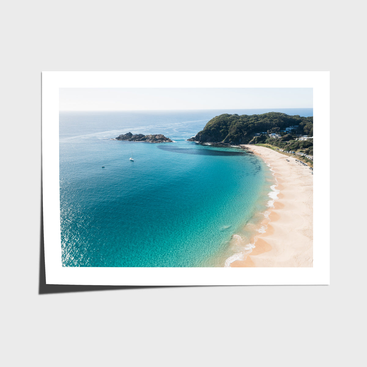 Boat Beach - Seal Rocks - Art Print - Fine Art Paper - Unframed Print - Landscape
