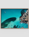 Yacht Days Top Down - Seal Rocks - Art Print Tidaltones