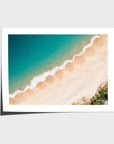 Boat Beach Top Down - Seal Rocks - Art Print - Fine Art Paper - Unframed Print - Landscape