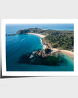 Seal Rocks High Aerial ii - Art Print - Fine Art Paper - Unframed Print - Landscape
