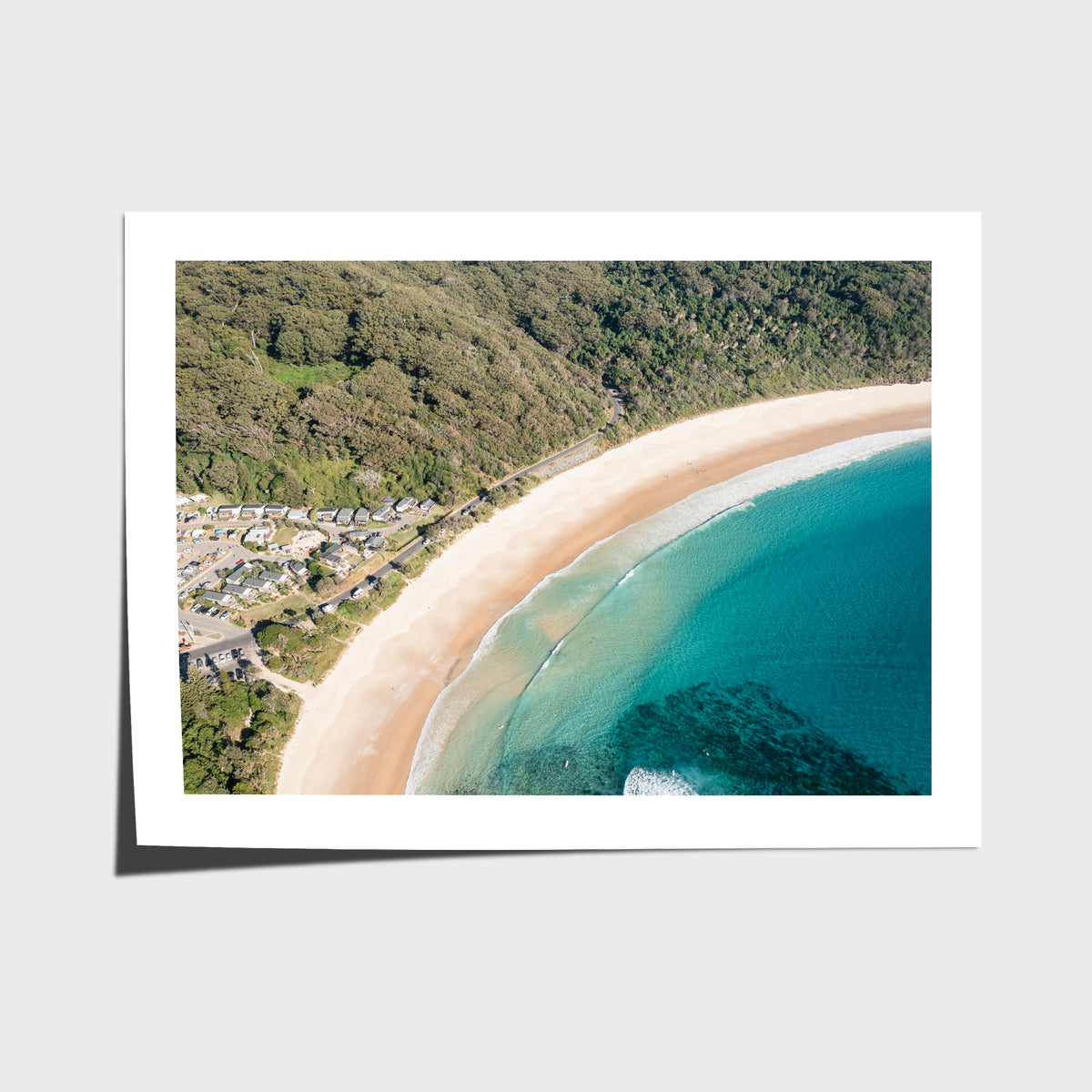 Number One Beach ii - Seal Rocks - Art Print - Fine Art Paper - Unframed Print - Landscape