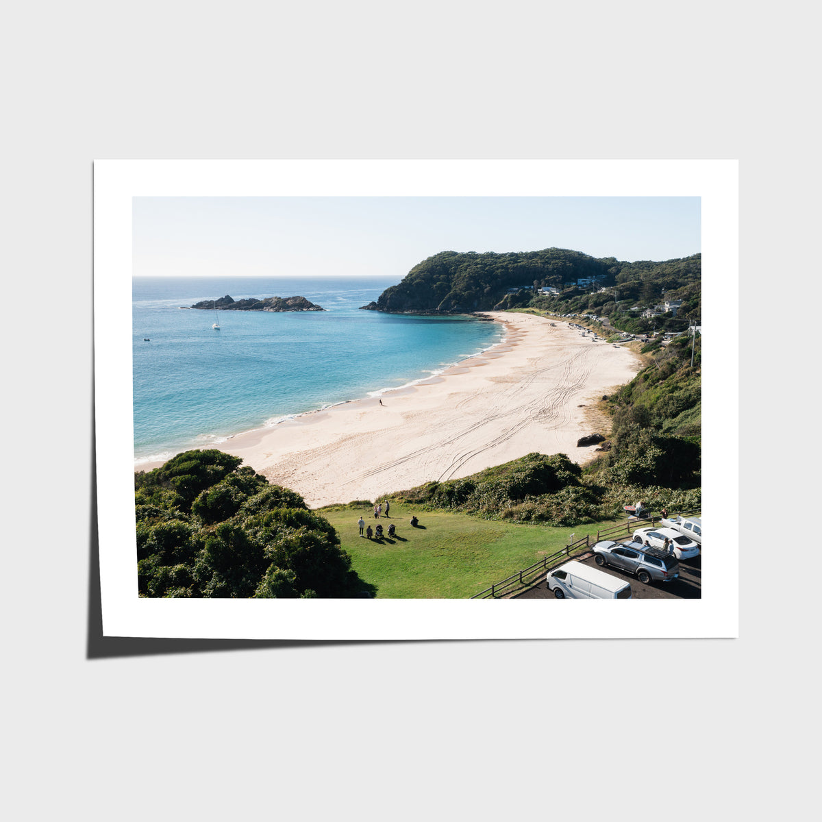 Boat Beach Lookout - Seal Rocks - Art Print - Fine Art Paper - Unframed Print - Landscape