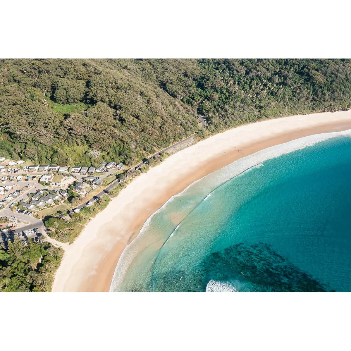 Number One Beach ii Seal Rocks Print – Tidaltones