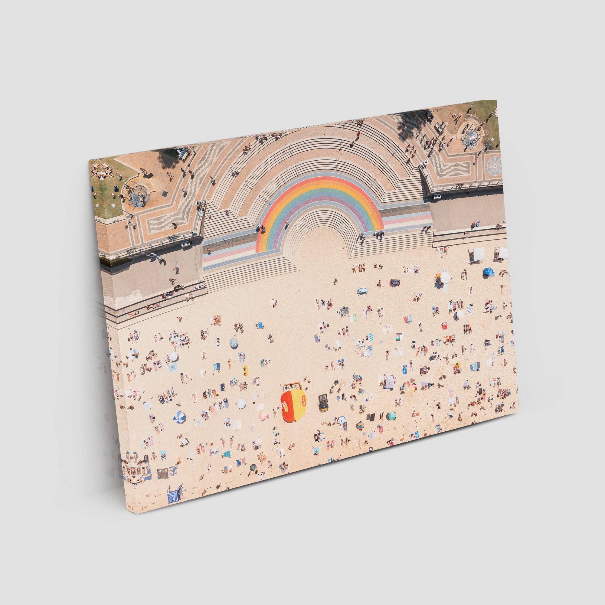 Coogee Beach Aerial – Top Down Ocean Print Tidaltones