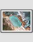 Bronte Baths Top Down - Sydney - Art Print Tidaltones