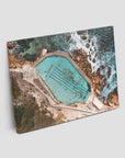 Bronte Baths Top Down - Sydney - Art Print Tidaltones