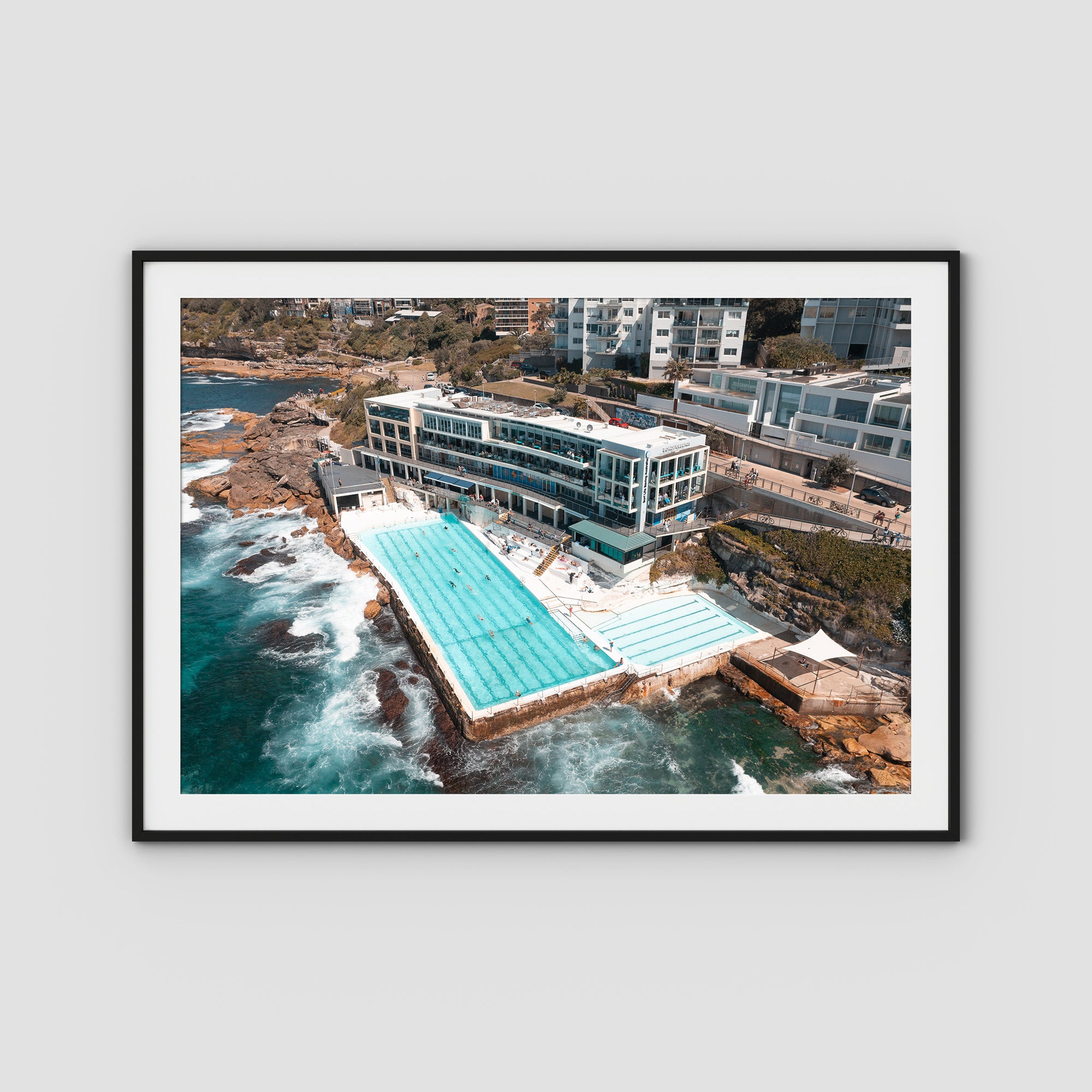 Bondi Icebergs - Sydney - Art Print Tidaltones