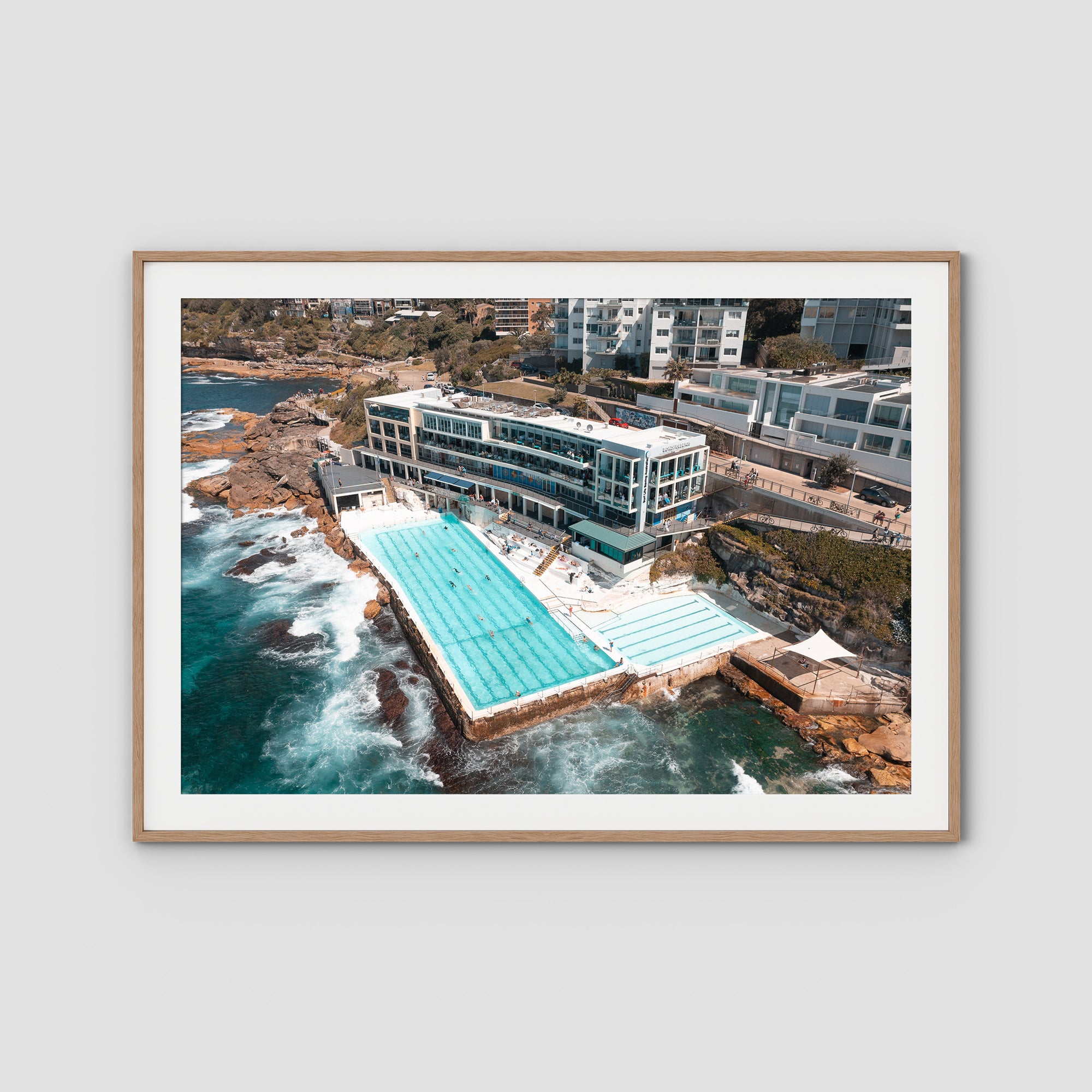 Bondi Icebergs - Sydney - Art Print Tidaltones