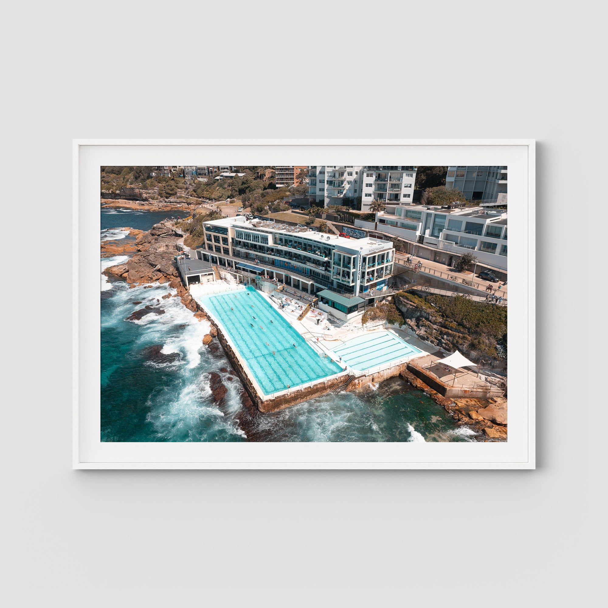 Bondi Icebergs - Sydney - Art Print Tidaltones