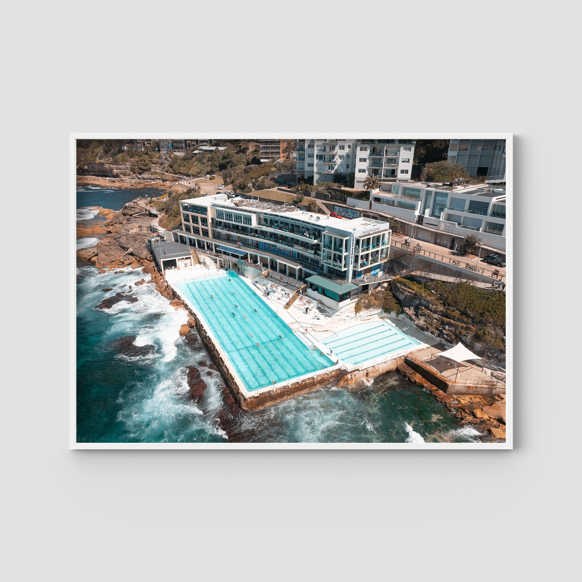 Bondi Icebergs - Sydney - Art Print Tidaltones
