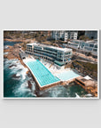 Bondi Icebergs - Sydney - Art Print Tidaltones