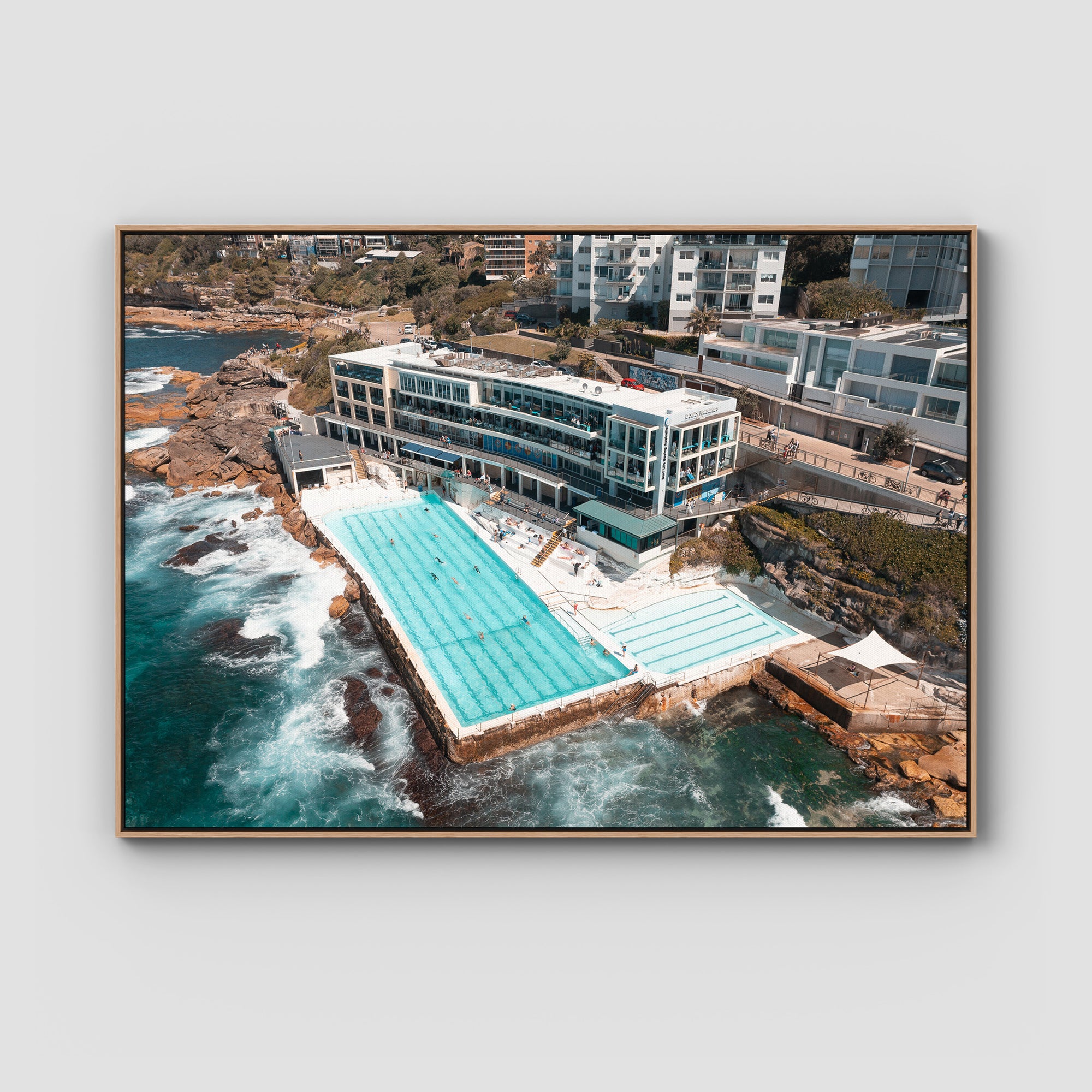 Bondi Icebergs - Sydney - Art Print Tidaltones