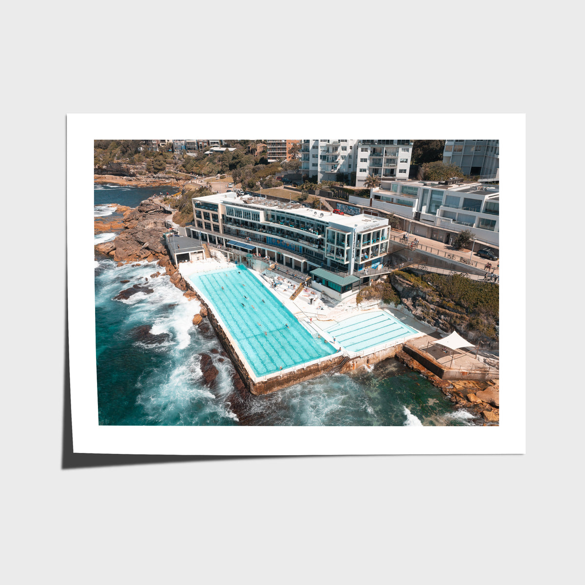 Bondi Icebergs - Sydney - Art Print - Fine Art Paper - Unframed Print - Landscape