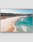 Bondi Beach - Sydney - Art Print - Float Frame Canvas - White - Landscape