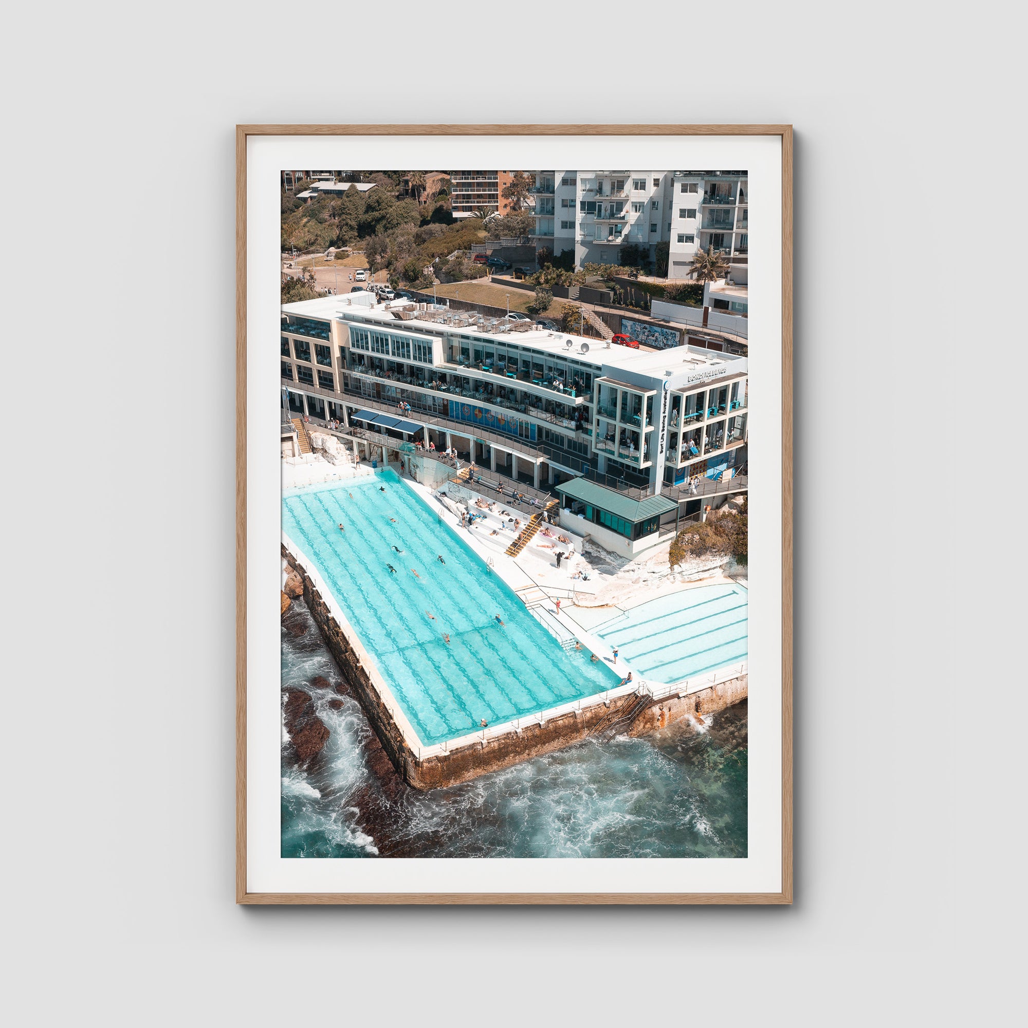 Bondi Icebergs - Sydney - Art Print Tidaltones