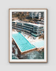 Bondi Icebergs - Sydney - Art Print Tidaltones