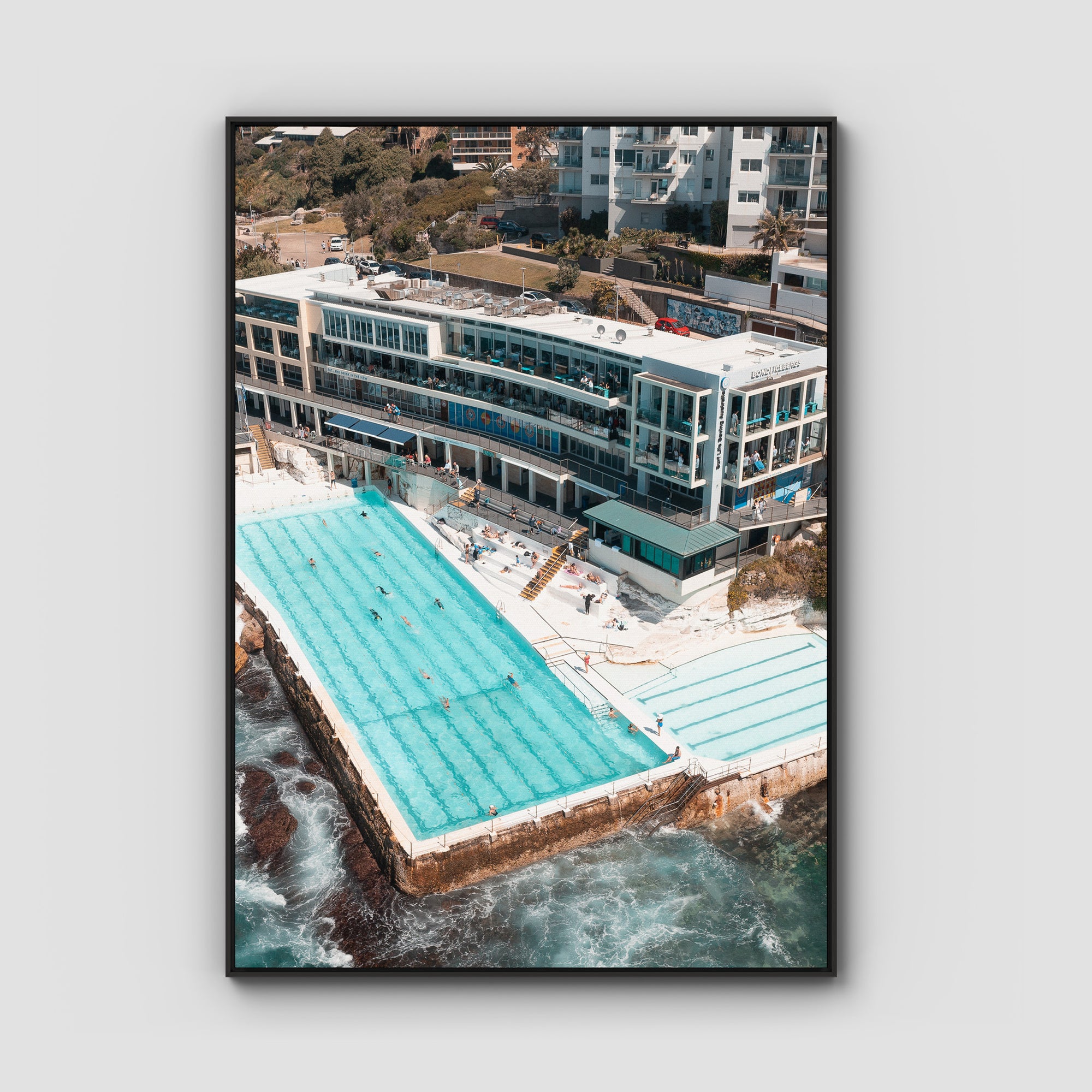 Bondi Icebergs - Sydney - Art Print Tidaltones