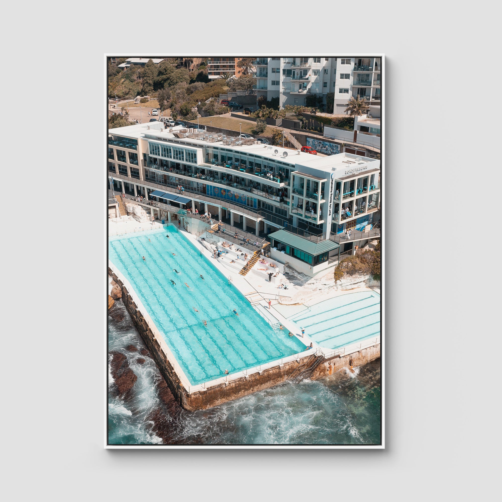 Bondi Icebergs - Sydney - Art Print Tidaltones
