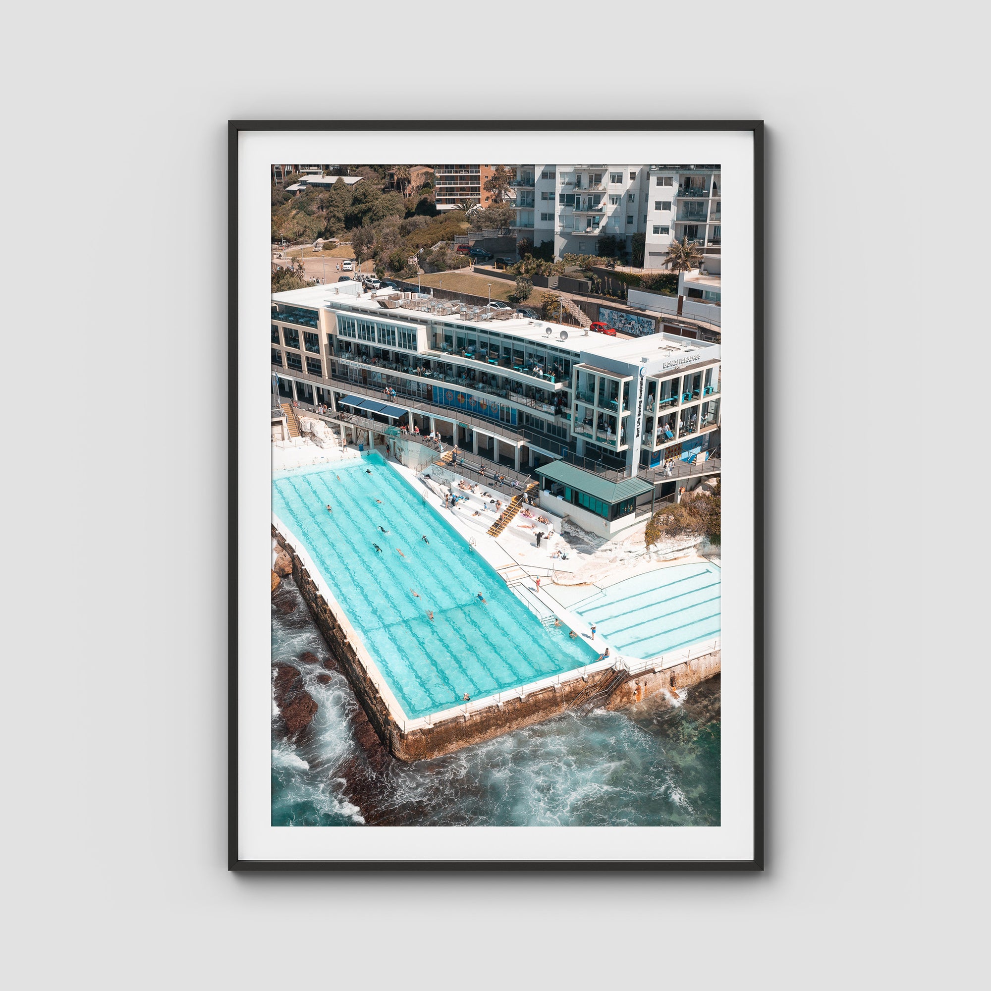 Bondi Icebergs - Sydney - Art Print Tidaltones
