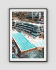 Bondi Icebergs - Sydney - Art Print Tidaltones