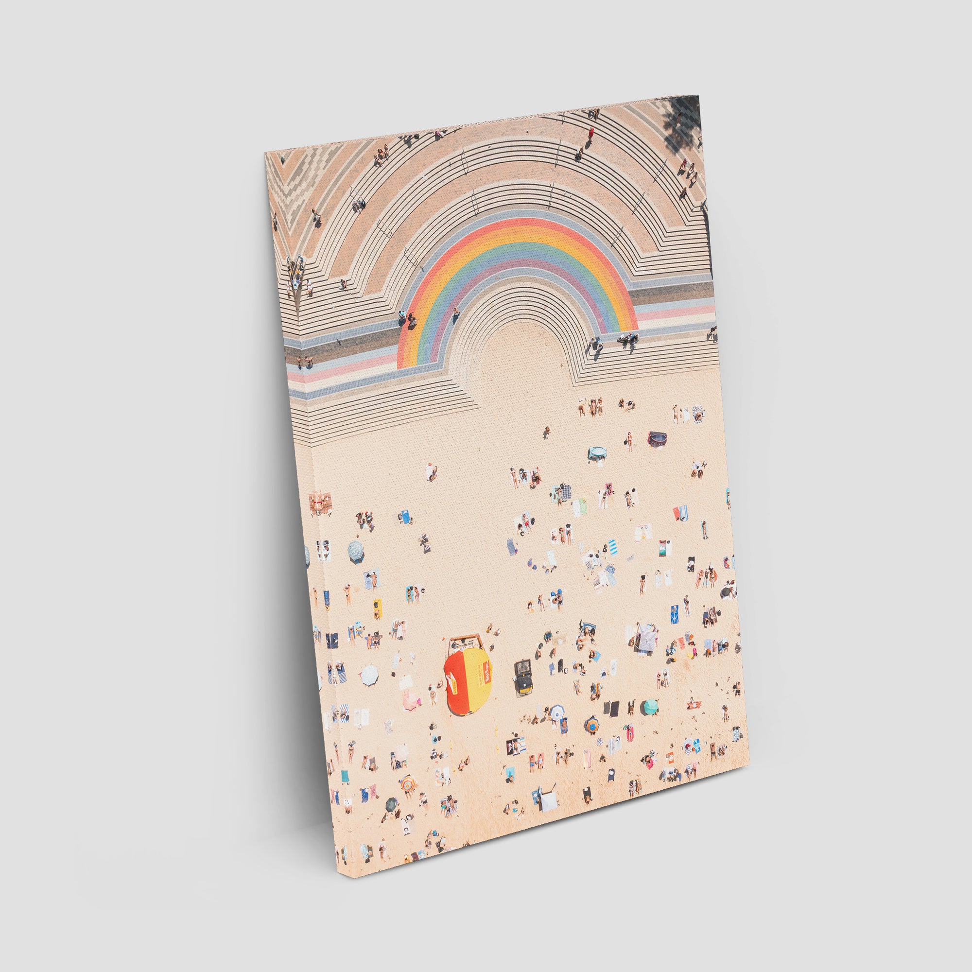 Coogee Beach Aerial – Top Down Ocean Print Tidaltones