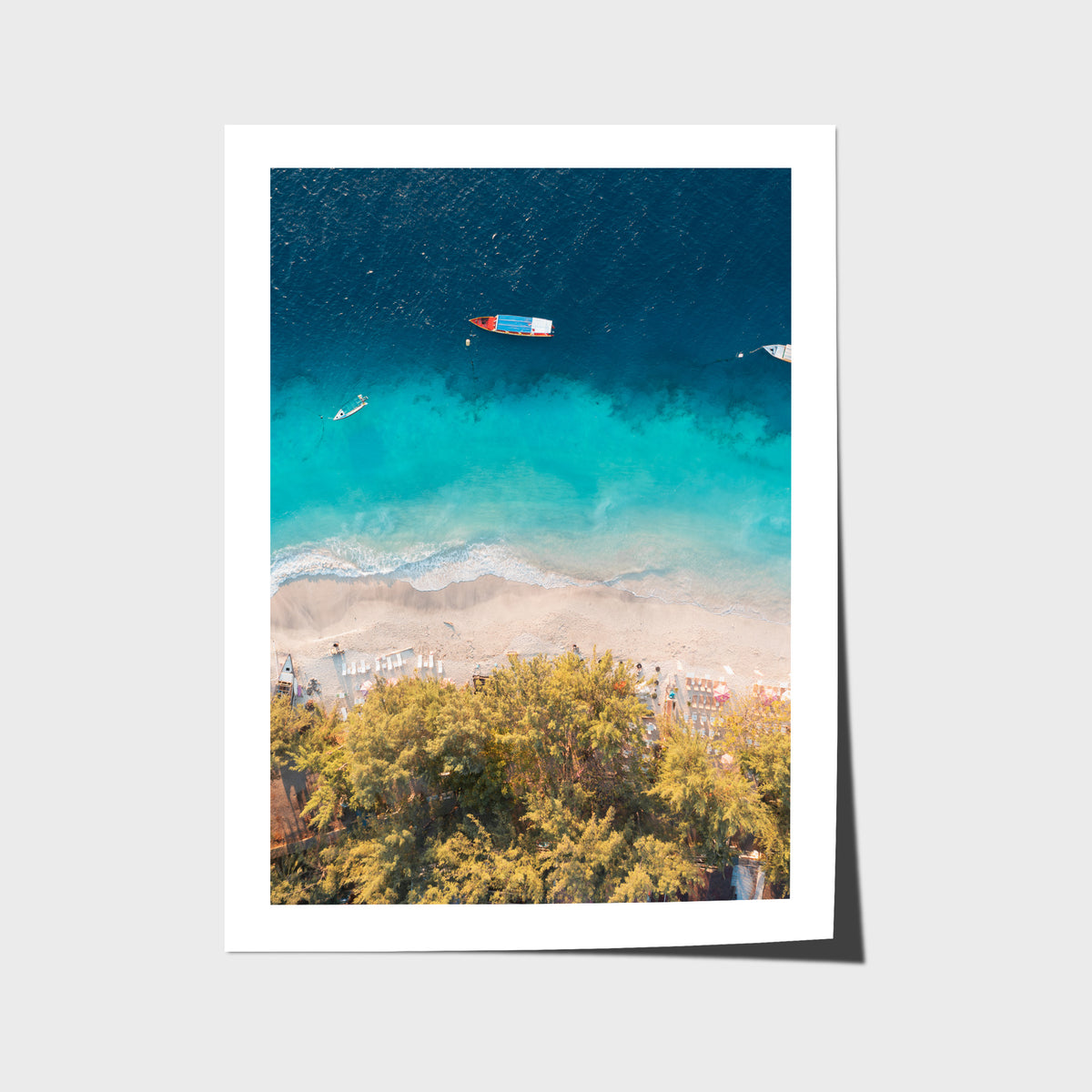 Gili T Tropical - Art Print - Fine Art Paper - Unframed Print - Portrait