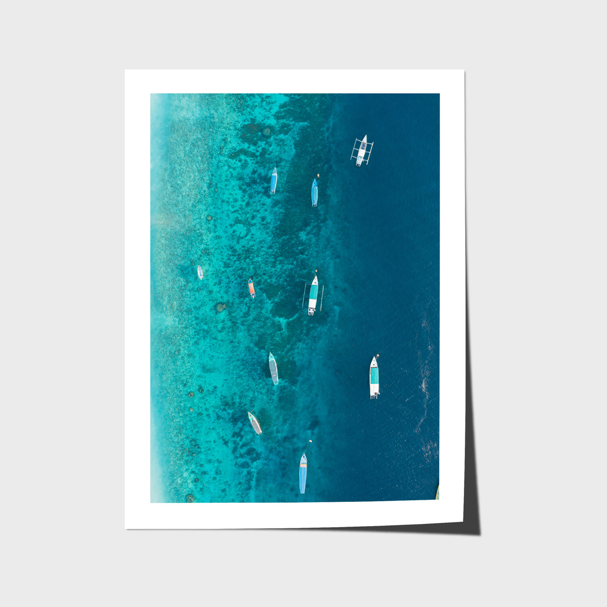 Gili T Bluewater - Art Print - Fine Art Paper - Unframed Print - Portrait