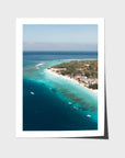Gili T Reef Break - Art Print - Fine Art Paper - Unframed Print - Portrait