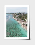 Padang Padang Coastline - Art Print - Fine Art Paper - Unframed Print - Portrait