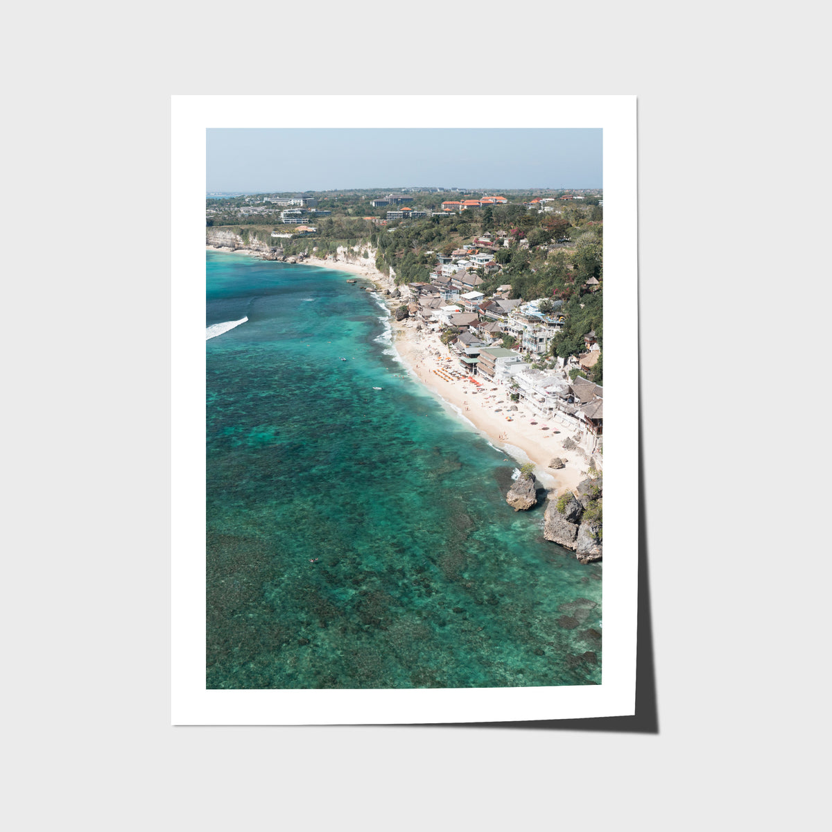Bingin Reef - Art Print - Fine Art Paper - Unframed Print - Portrait