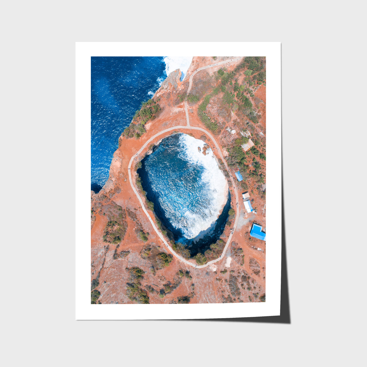 Broken Beach ii - Nusa Penida - Art Print - Fine Art Paper - Unframed Print - Portrait