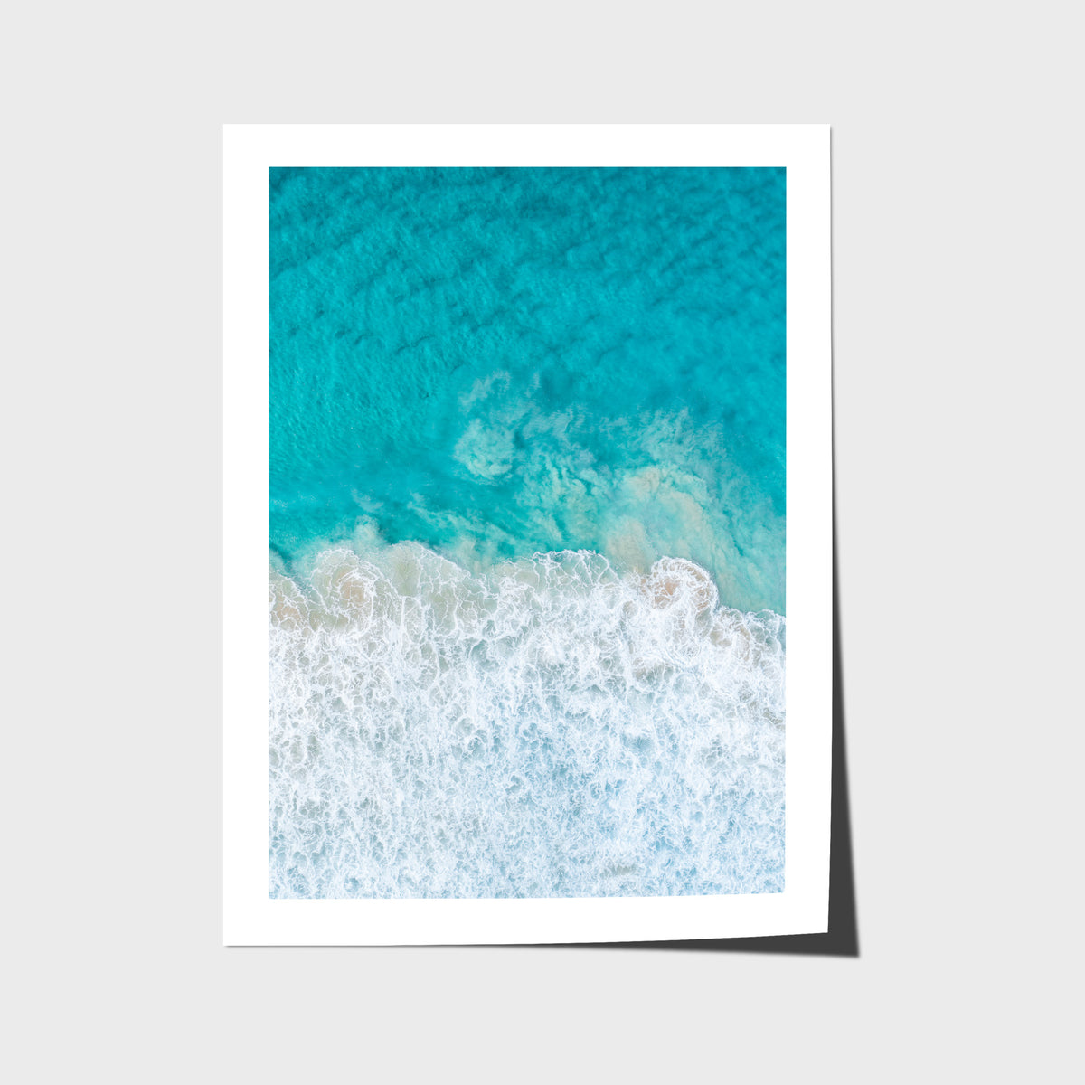 Byron White Wash - Byron Bay - Art Print - Fine Art Paper - Unframed Print - Portrait