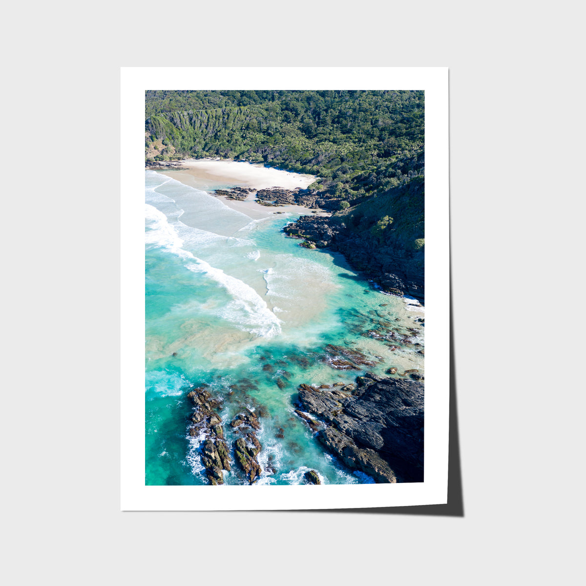 Whites Beach - Byron Bay - Art Print - Fine Art Paper - Unframed Print - Portrait