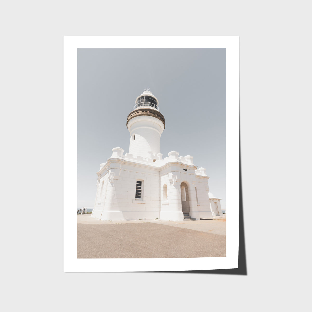 Byron Bay Lighthouse ii - Art Print - Fine Art Paper - Unframed Print - Portrait