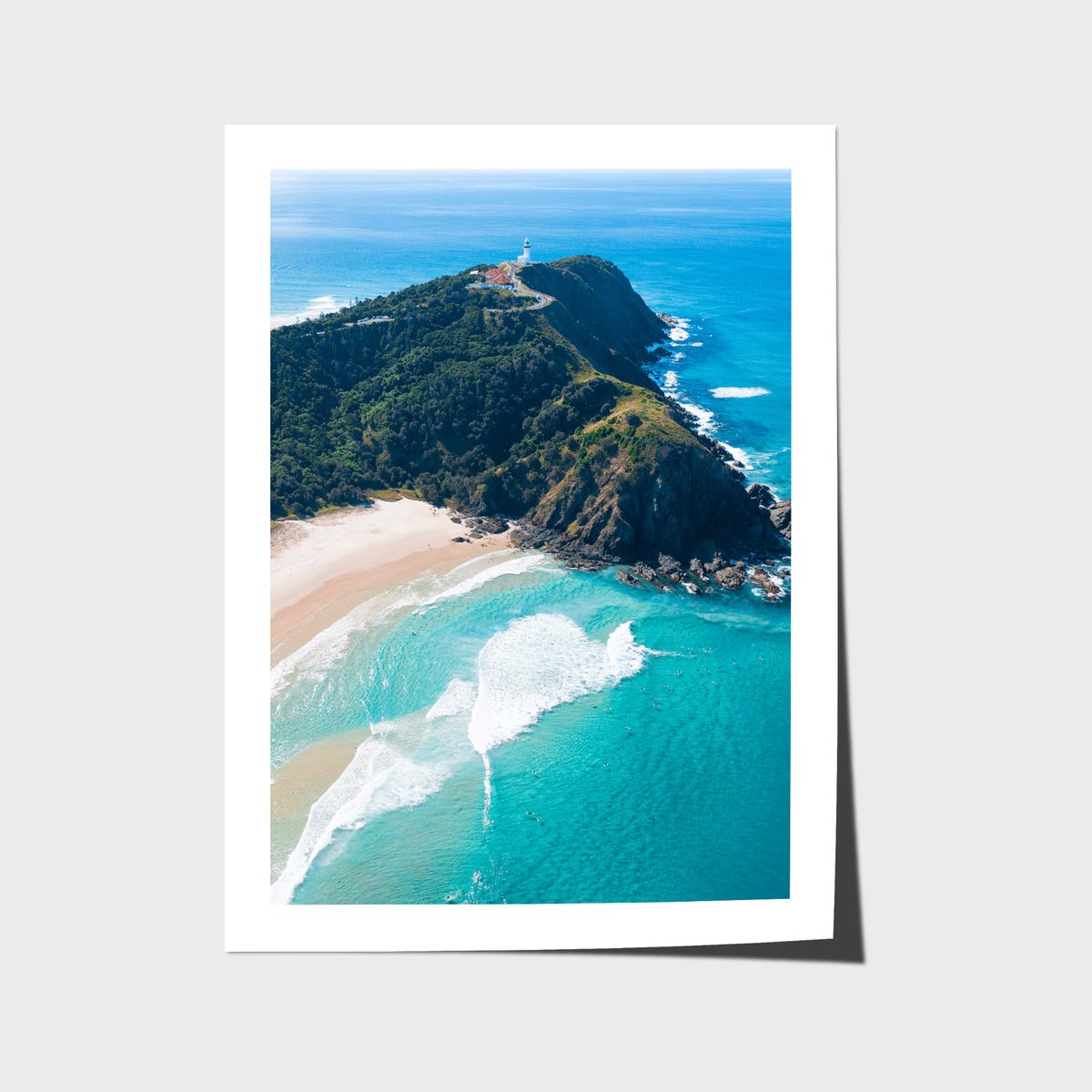 Cape Byron - Byron Bay - Art Print - Fine Art Paper - Unframed Print - Portrait