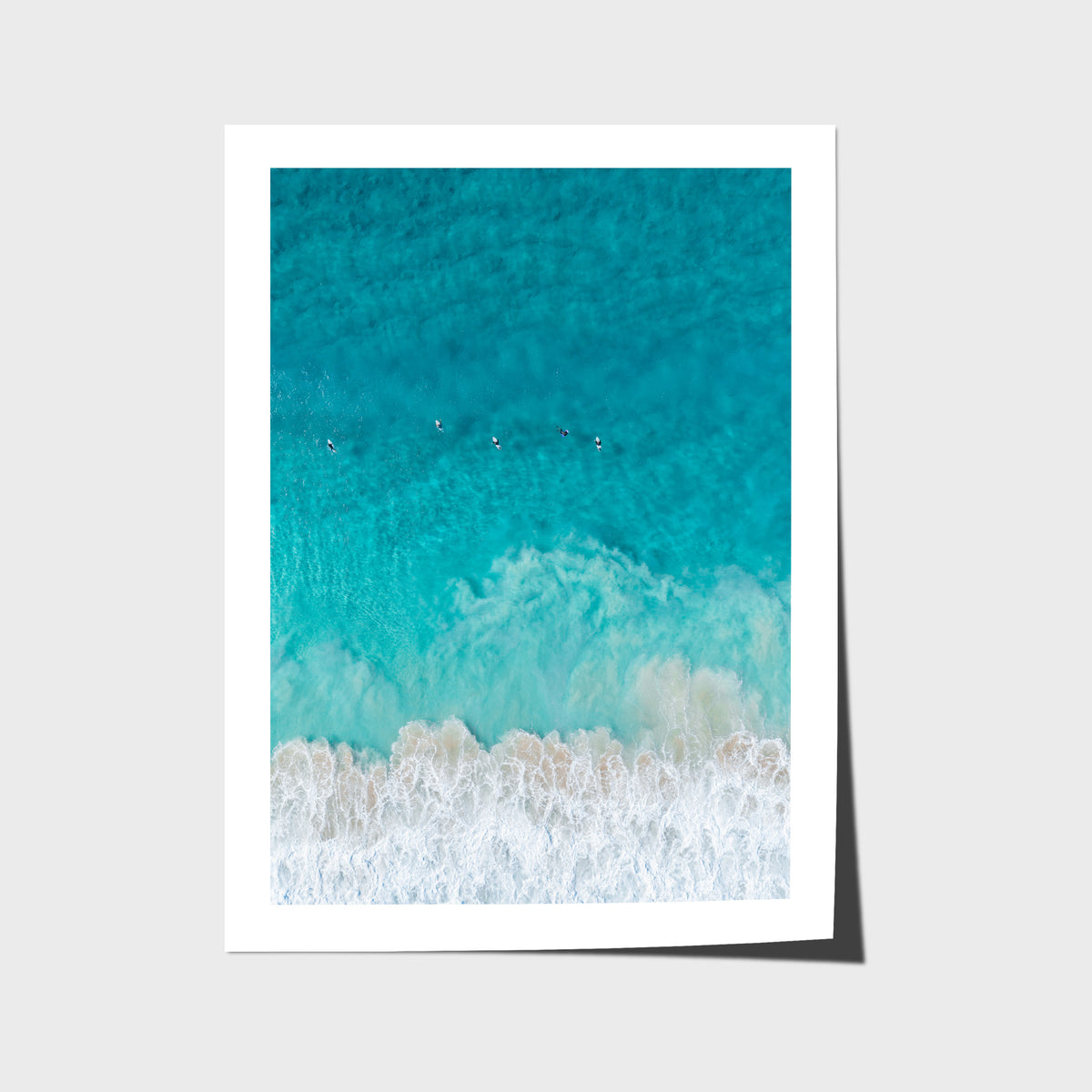 Tallows Blues - Byron Bay - Art Print - Fine Art Paper - Unframed Print - Portrait